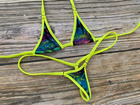 etsy micro mini bikinis|Mini Micro G String Bikini .